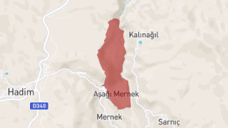 Aşağı Mernek Mahallesi Harita Thumbnail