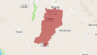 Bahçeli Evler Mahallesi Harita Thumbnail