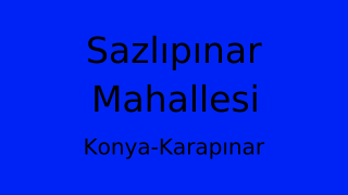 Sazlıpınar Mahallesi Thumbnail