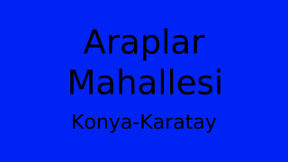 Araplar Mahallesi Thumbnail