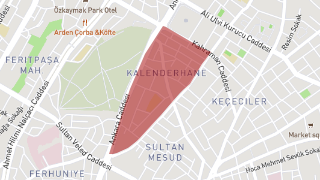 Kalenderhane Mahallesi Harita Thumbnail