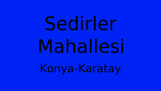 Sedirler Mahallesi Thumbnail