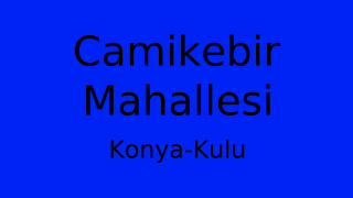 Camikebir Mahallesi Thumbnail