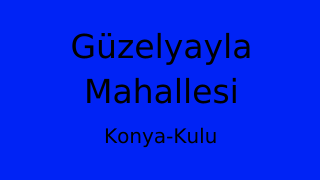 Güzelyayla Mahallesi Thumbnail