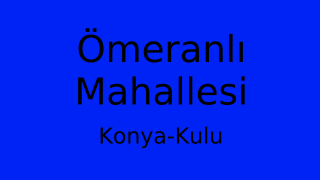Ömeranlı Mahallesi Thumbnail