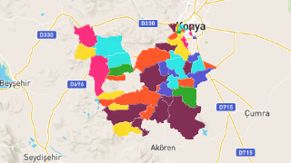 Konya Meram'ın Mahalleleri, Nüfus Bilgileri, Haritalar ve İstatistikler Thumbnail
