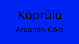 Köprülü, Göle, Ardahan Thumbnail