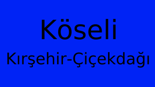 Köseli, Çiçekdağı, Kırşehir Thumbnail