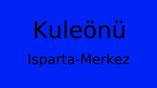Kuleönü, Merkez, Isparta Thumbnail
