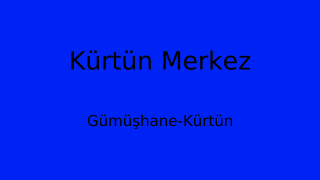 Kürtün Belediyesi, Gümüşhane Thumbnail