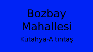 Bozbay Mahallesi Thumbnail