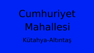 Cumhuriyet Mahallesi Thumbnail