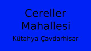 Cereller Mahallesi Thumbnail