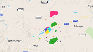 Kütahya Çavdarhisar'ın Mahalleleri, Nüfus Bilgileri, Haritalar ve İstatistikler Thumbnail