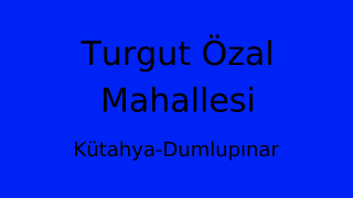 Turgut Özal Mahallesi Thumbnail