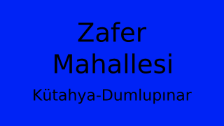 Zafer Mahallesi Thumbnail