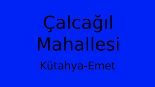 Çalcağıl Mahallesi Thumbnail