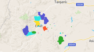 Kütahya Emet'in Mahalleleri, Nüfus Bilgileri, Haritalar ve İstatistikler Thumbnail