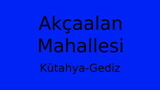 Akçaalan Mahallesi Thumbnail