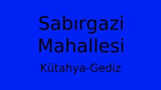 Sabırgazi Mahallesi Thumbnail