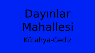 Dayınlar Mahallesi Thumbnail