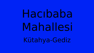 Hacıbaba Mahallesi Thumbnail