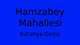 Hamzabey Mahallesi Thumbnail