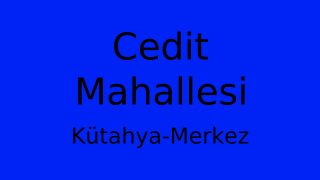Cedit Mahallesi Thumbnail