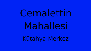 Cemalettin Mahallesi Thumbnail