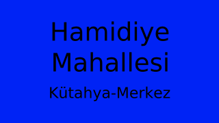 Hamidiye Mahallesi Thumbnail
