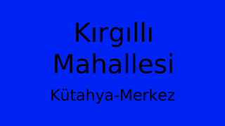 Kırgıllı Mahallesi Thumbnail