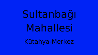 Sultanbağı Mahallesi Thumbnail
