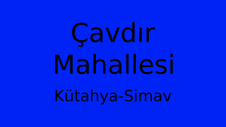 Çavdır Mahallesi Thumbnail