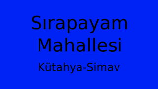 Sırapayam Mahallesi Thumbnail