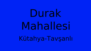 Durak Mahallesi Thumbnail