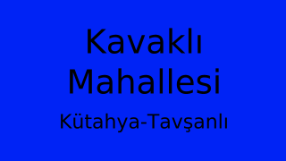 Kavaklı Mahallesi Thumbnail