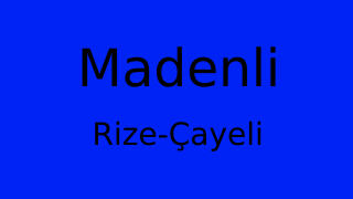 Madenli, Çayeli, Rize Thumbnail