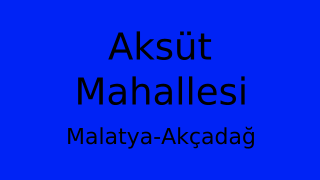 Aksüt Mahallesi Thumbnail