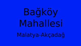 Bağköy Mahallesi Thumbnail