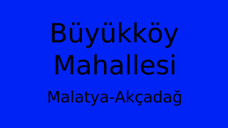 Büyükköy Mahallesi Thumbnail