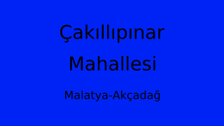 Çakıllıpınar Mahallesi Thumbnail