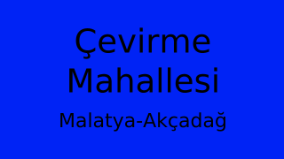 Çevirme Mahallesi Thumbnail