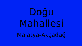 Doğu Mahallesi Thumbnail