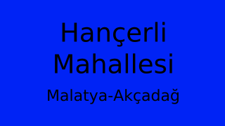 Hançerli Mahallesi Thumbnail