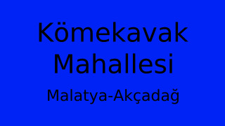 Kömekavak Mahallesi Thumbnail