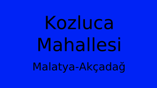 Kozluca Mahallesi Thumbnail