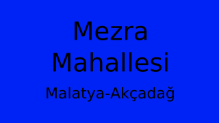 Mezra Mahallesi Thumbnail