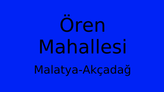 Ören Mahallesi Thumbnail