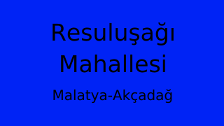 Resuluşağı Mahallesi Thumbnail