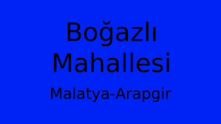 Boğazlı Mahallesi Thumbnail